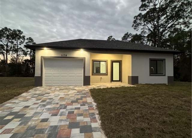 Property at 1178 Ebers St E, Lehigh Acres, FL 33974, 3 beds, 2 baths