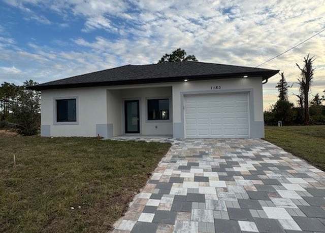 Property at 1180 Ebers St E, Lehigh Acres, FL 33974, 3 beds, 2 baths