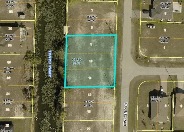 Property at 1100 NW 22nd Pl, Cape Coral, FL 33993