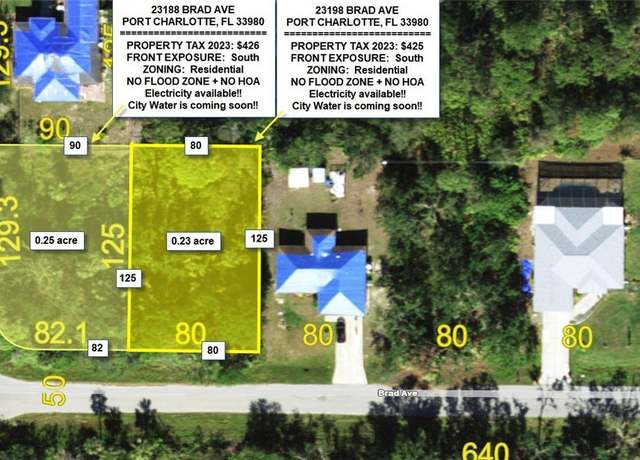 Property at 23188 Brad Ave, Port Charlotte, FL 33980