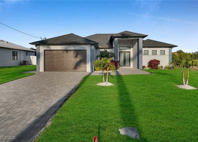 Property at 1412 SW 20th Ave, Cape Coral, FL 33991, 4 beds, 2 baths