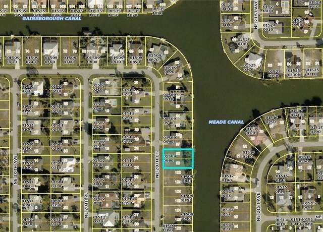 Property at 105 NE 20th Ct, Cape Coral, FL 33909