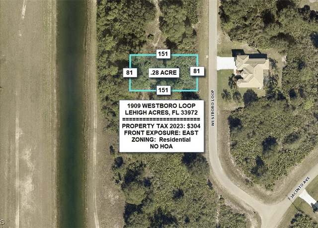 Property at 1909 Westboro Loop, Lehigh Acres, FL 33972