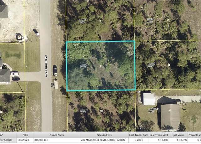 Property at 239 Mcarthur Blvd, Lehigh Acres, FL 33974