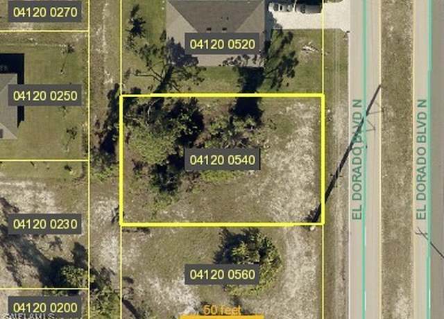 Property at 2112 El Dorado Blvd N, Cape Coral, FL 33993