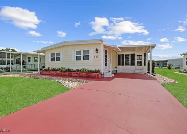 Property at 408 Timber Ln N, North Fort Myers, FL 33917, 3 beds, 2 baths