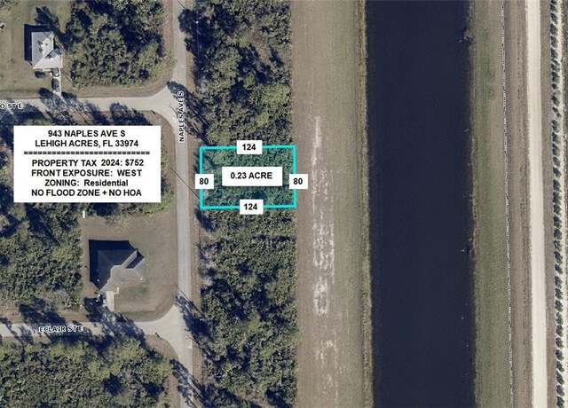 Property at 943 Naples Ave S, Lehigh Acres, FL 33974