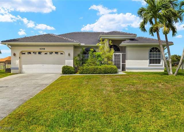 Property at 4346 SW 24th Ave, Cape Coral, FL 33914, 3 beds, 2 baths