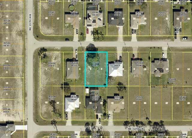 Property at 1508 NE 35th St, Cape Coral, FL 33909