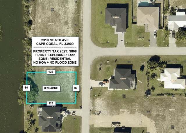 Property at 2310 NE 6th Ave, Cape Coral, FL 33909