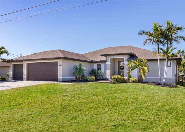 Property at 4816 SW 24th Ave, Cape Coral, FL 33914, 4 beds, 3 baths