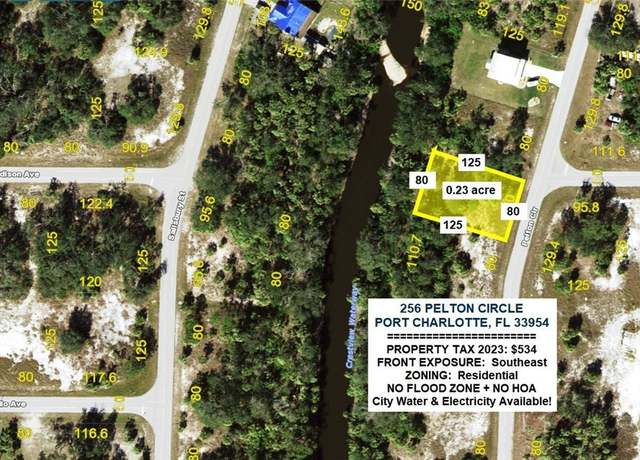 Property at 256 Pelton Cir, Port Charlotte, FL 33954