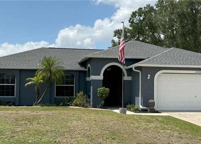 Property at 4109 11th St SW, Lehigh Acres, FL 33976, 3 beds, 2 baths