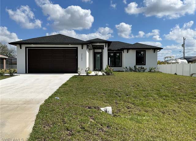 Property at 2105 NE 9th Pl, Cape Coral, FL 33909, 3 beds, 2 baths