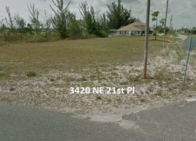 Property at 3420 NE 21st Pl, Cape Coral, FL 33909
