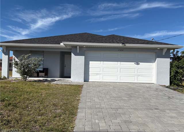 Property at 1322 NE 1st Ave, Cape Coral, FL 33909, 3 beds, 2 baths