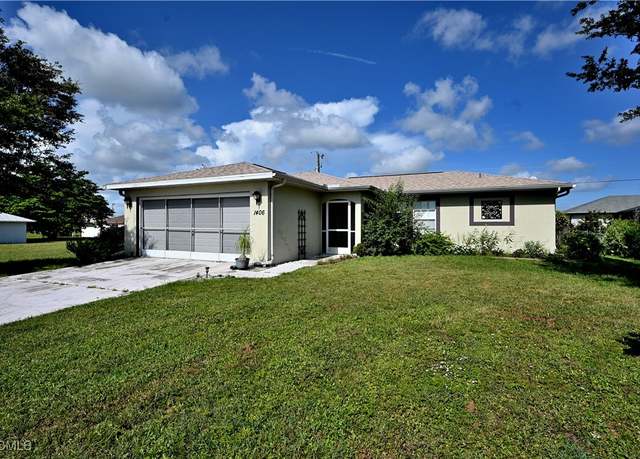 Property at 1406 NW 9th Pl, Cape Coral, FL 33993, 3 beds, 2 baths