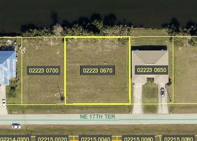 Property at 2007 NE 17th Ter, Cape Coral, FL 33909
