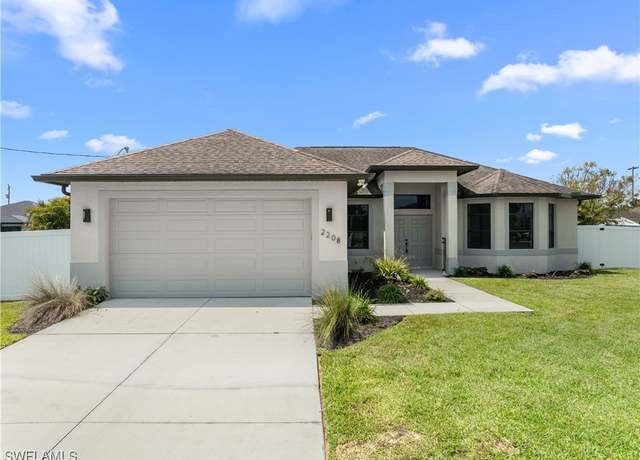 Property at 2208 SW 12th Ln, Cape Coral, FL 33991, 3 beds, 2 baths