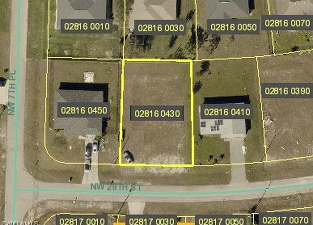 Property at 647 NW 29th St, Cape Coral, FL 33993