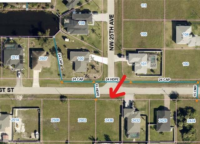 Property at 2436 NW 1st St, Cape Coral, FL 33993