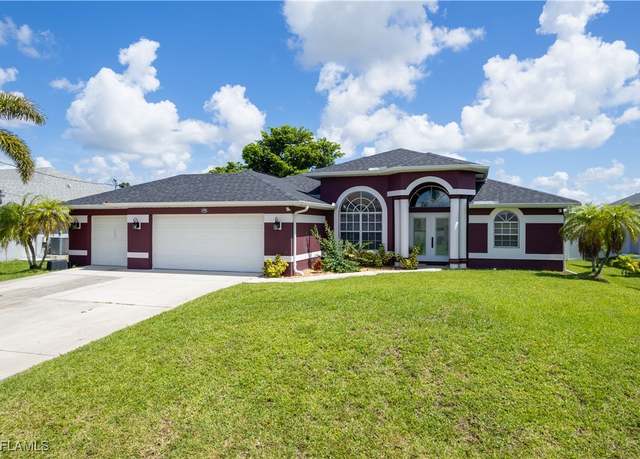 Property at 1703 SW 3rd Ter, Cape Coral, FL 33991, 3 beds, 2 baths