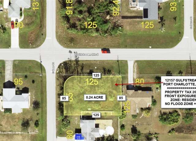 Property at 12157 Gulfstream Blvd, Port Charlotte, FL 33981