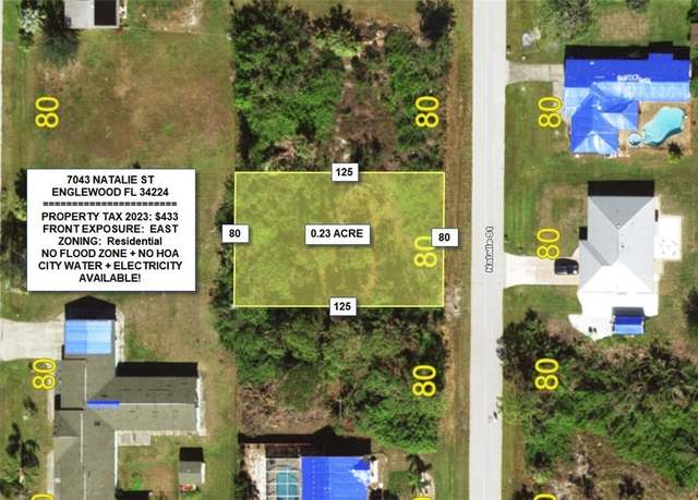 Property at 7043 Natalie St, Englewood, FL 34224