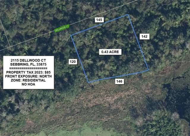 Property at 2115 Dellwood Ct, Sebring, FL 33875
