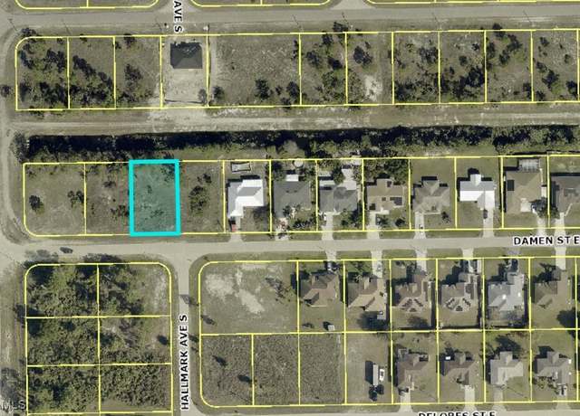 Property at 1205 Damen St E, Lehigh Acres, FL 33974