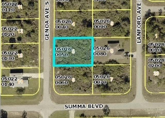 Property at 349 Genoa Ave S, Lehigh Acres, FL 33974