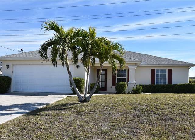 Property at 301 El Dorado Blvd N, Cape Coral, FL 33993, 3 beds, 2 baths