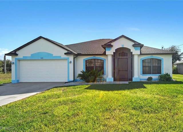 Property at 1408 SW 31st Ter, Cape Coral, FL 33914, 3 beds, 2 baths