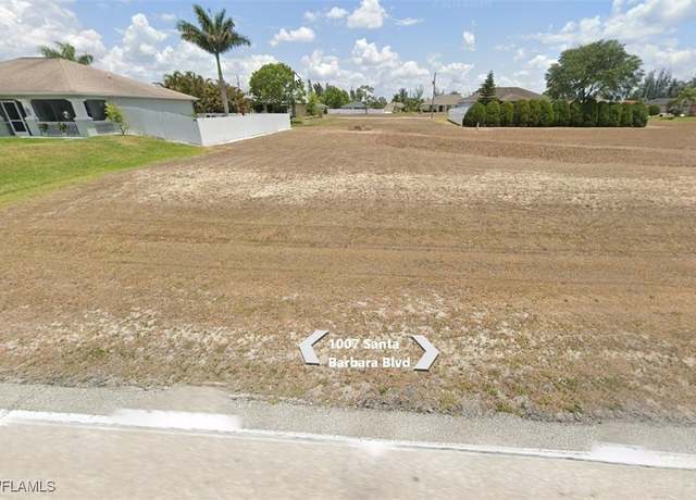 Property at 1007 Santa Barbara Blvd N, Cape Coral, FL 33993