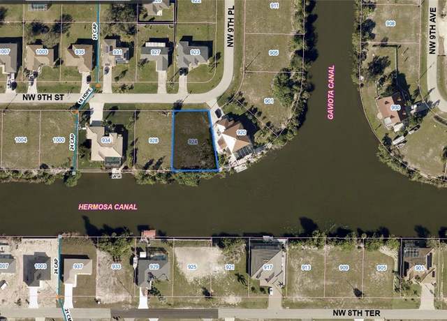 Property at 924 NW 9th St, Cape Coral, FL 33993
