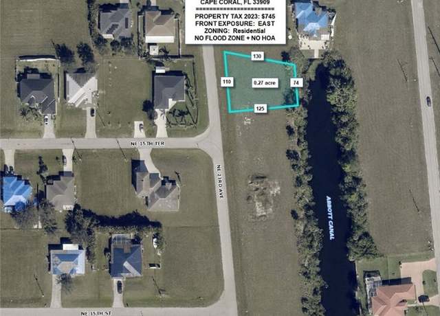 Property at 1519 NE 23rd Ave, Cape Coral, FL 33909
