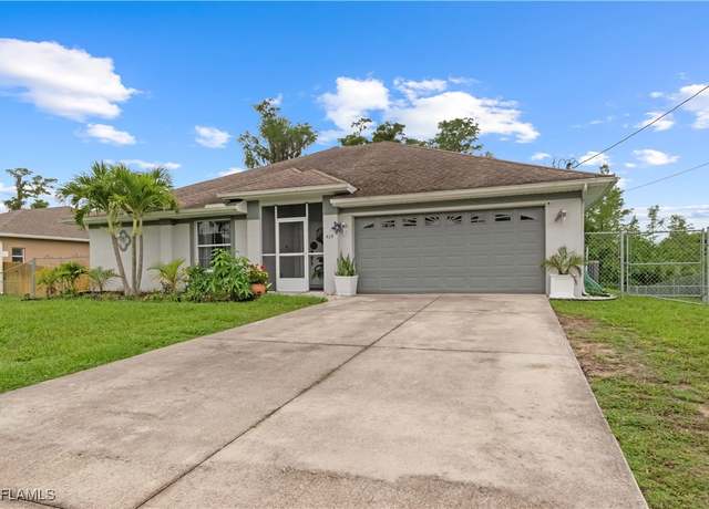 Property at 424 La Perouse St, Lehigh Acres, FL 33974, 3 beds, 2 baths