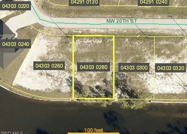 Property at 3208 NW 20th St, Cape Coral, FL 33993