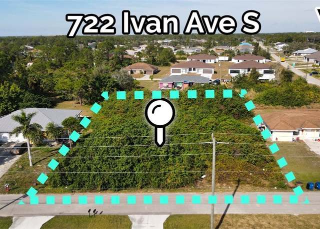 Property at 722 Ivan Ave S, Lehigh Acres, FL 33973