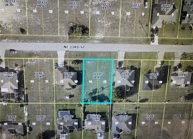Property at 1814 NE 23rd St, Cape Coral, FL 33909