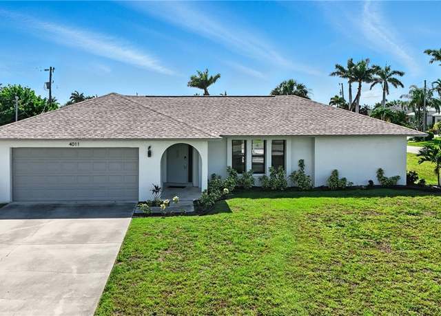 Property at 4011 Agualinda Blvd, Cape Coral, FL 33914, 3 beds, 2 baths