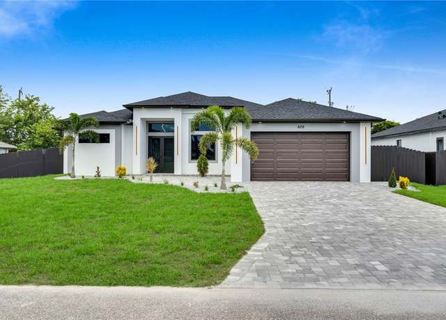 Property at 609 SW 11th Pl, Cape Coral, FL 33991, 4 beds, 3 baths