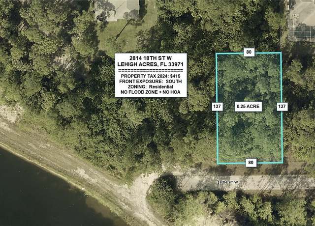 Property at 2814 18th St W, Lehigh Acres, FL 33971