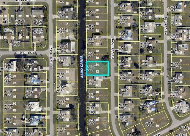 Property at 1332 NE 21st Ave, Cape Coral, FL 33909