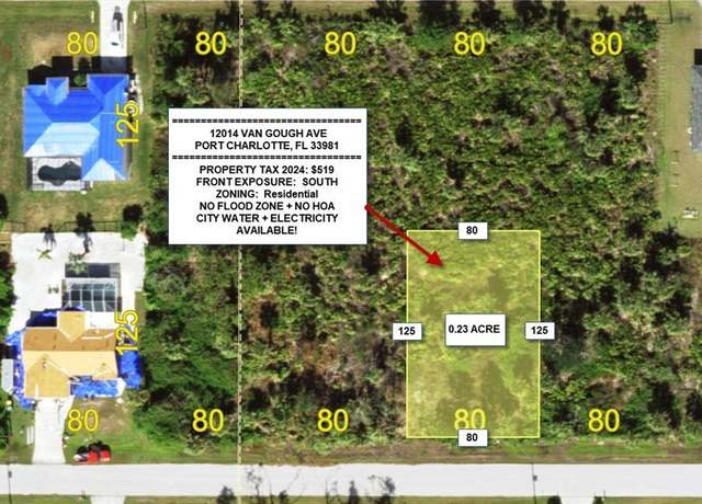 Property at 12014 Van Gough Ave, Port Charlotte, FL 33981