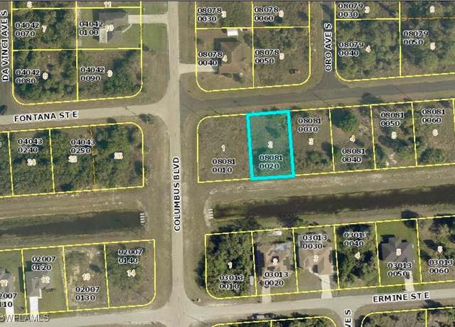 Property at 1204 Fontana St E, Lehigh Acres, FL 33974