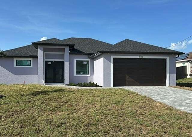Property at 1909 SW 3rd Ter, Cape Coral, FL 33991, 3 beds, 2 baths