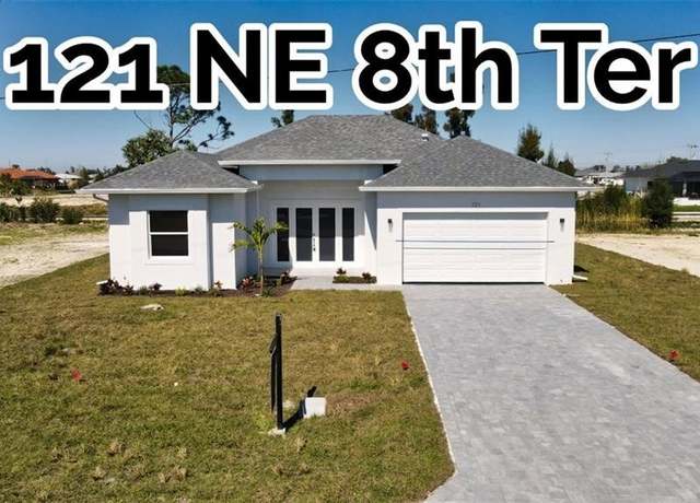 Property at 121 NE 8th Ter, Cape Coral, FL 33909, 4 beds, 3 baths
