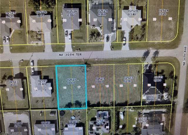 Property at 330 NE 20th Ter, Cape Coral, FL 33909