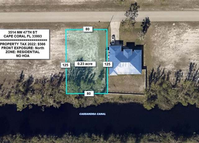 Property at 3514 NW 47th St, Cape Coral, FL 33993